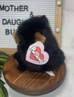 Puffkins Black Bear Benny 1997 Swibco 4  Plush With Ear Tag Stuffed Animal Toy