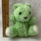 Vintage Princess Soft Toys Teddy Bear Plush Stuffed Animal 6  Pastel Green Cute