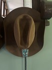 Vintage Navajo Sterling Turquoise Nugget Bolo Tie