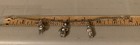Vintage Pewter Stainless Charm Bracelet Norway Norwegian Viking Scandinavian 8   