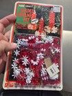 Fibre-craft Beaded Frosty Candle Sequin Bead Vtg Christmas Ornament Kit Makes 3