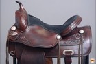 02hs 15 In Western Horse Saddle American Leather Treeless Trail Pleasure Hilason