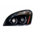 Freightliner Cascadia Projection Headlamp  blackout   Drivers Side Only