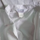 Fashion Seal Healthcare White Unisex Medical Lab Coat Button Front Pockets Mediu