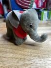 Vintage Steiff Mohair Elephant Plush No Tags 4 Inches Tall