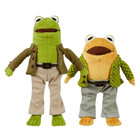 Frog And Toad Plush Set Of 2 Stuffed Animal Small Sekiguchi New