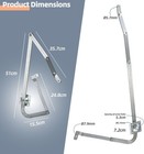 55-2 Attic Ladder Hinge Arms Replacement Kit Compatible With Werner Mk5  Wu2210