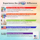 Artskills Stretched Canvas For Painting  12x16 Canvases Painting Supplies For A