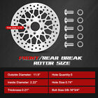 11 5   Harley Rear Brake Rotor Set For Harley Davidson Road Glide Road King
