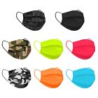 50 Pcs Protective Disposable 4-ply Bright Colored Face Mask Mouth Cover Us Stock