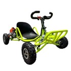 Off Road Adult Youth Gas Powered Go Kart 63cc Red Fun Toy 2 Stroke Engine