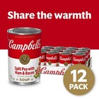 Campbell s Condensed Split Pea Soup With Ham And Bacon 11 5 Oz Pack Of 12