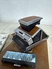Polaroid Sx 70 Land Camera  Brown Body  Accessory Kit Case