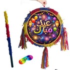 Round Eid Pinata And Stick Party Game Theme Fun Happy Mubarak Ramadan Muslim Uk