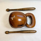 Traditional Korean Buddhist Instrument Moktak_high Quality Handcrafted By A Mast