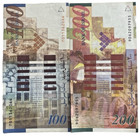 Israel Banknote 100 200 Sheqalim 2007 P-60c Unc