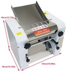 110v Commercial Electric Pasta Maker Dough Kneading Noodle Press Machine 2mm