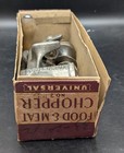 Universal No  1 Meat Grinder food Chopper As Is parts Only W Box   Instructions 