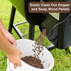 456 Sq  In Wood Pellet Smoker   Grill Bbq With Auto Temperature Control