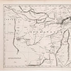 1842 Afghanistan Map - Original - Lahore - Herat - Douchar - Kabul - Dated
