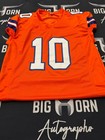 Bo Nix Custom Autographed Custom Throwback Bronco Football Jersey
