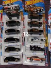 Hot Wheels 1 64 Diecast  Car Lot Of 72 Cars