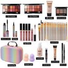 All-in-one Makeup Gift Set For Women Full Kit Colorful Bag Girl Teens Complete