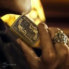 Vintage Bullet Style Lighter   Trench Lighter   Refillable Lighter Vintage Light