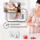 Axvue A242 Video Baby Monitor 4 3  Lcd Screen   2 Cameras 2-way Audio No Wifi   