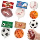 16pcs Kids Stress Balls Party Favors Squeeze Toys Bulk Classroom