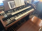 Hammond Model C-2 Electric Organ 61-key Free Standingspeaker Brown Wood W  Bench