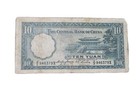 Real Authentic 1936 Central Bank Of China 10 Yuan  Collectible  Fathers Day 