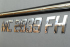 Modern Chrome 3d Boat Registration Numbers     Premium Marine-grade Lettering 16