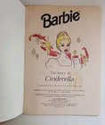 Vintage 1999 Barbie The Story Of Cinderella Super Coloring Book Golden Books
