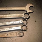 Lot Of 5 Made In Usa Combination Wrenches Vintage 1920s-1960s