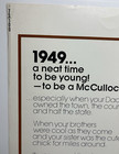 Original 1975 Movie Poster   The Mccullochs   Forrest Tucker Half Sheet 22 X 28