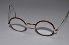Antique Windsor-style Spectacles Glasses With Round Lenses   Gold Filled Frames