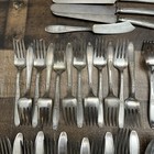 Vintage 1847 Rogers Bros  Silverplate    ambassador     73 Piece Flatware