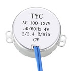 Ac 100-127v 2-2 4rpm 50-60hz Metal Gear Motor Ac Motor Cw 4w