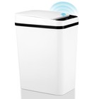 Automatic Bathroom Trash Can 3 2 4 Gallon Touchless Motion Sensor Garbage Can Us