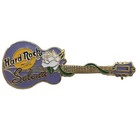 Vintage Hard Rock Cafe Selena  quintanilla  Gibson Acoustic Guitar Pin - Rare