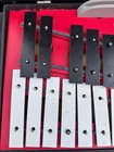 Vintage 25 Note Chromatic Glockenspiel Bell Set Xylophone W  Case - No Mallets
