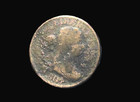 1804 Draped Bust Stemless Half Cent Coin
