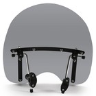 19x17 Smoke Windshield For Honda Kawasaki Harley Davidson Suzuki Yamaha
