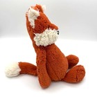 Jellycat Bashful Fox Cub Medium 12  Plush Stuffed Animal Orange White
