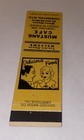 Vintage Matchbook Cover Matchcover Mustang  Cafe Torrington Wy