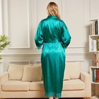 Women Silk Satin Long Wedding Bride Bridesmaid Robe Kimono Robe Bath Robe Femme 