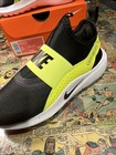 Nike Flex Runner 4  ps  Size 2y Black Volt White Kids Sneakers New W  Box