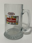 Lot Of 2 Vintage Budweiser Glass Mug 5 5  Vg