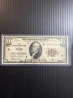     series 1929  10  Fed   Reserve Bank Note   chicago Il      brown Seal    crash